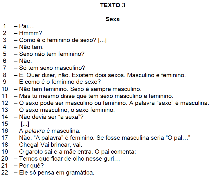 Considerando O Texto 3, O Livro Comédias Para Se Ler Na Esco...